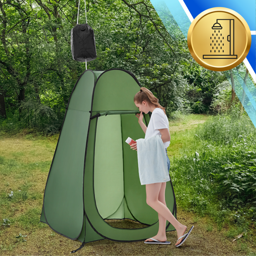 namiot turystyczny składany pop-up prysznicowy toaleta przebieralnia