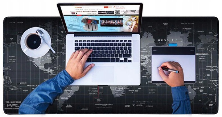 podkładka pod mysz dla graczy gamingowa duża 90x40