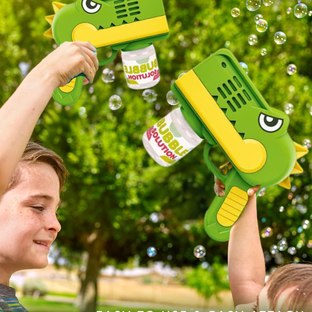 pistolet na bańki mydlane aparat do tworzenia baniek mydlanych + płyn
