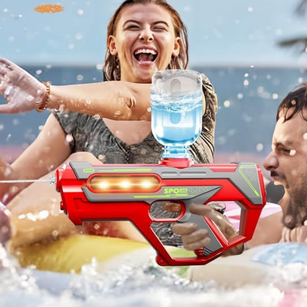 pistolet na wodę elektryczny automatyczny karabin wodny 2w1 akumulator