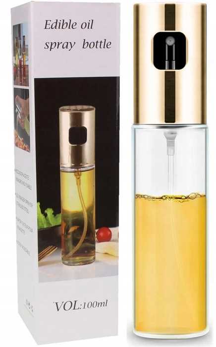 spryskiwacz kuchenny do oleju oliwy octu złoty 100ml