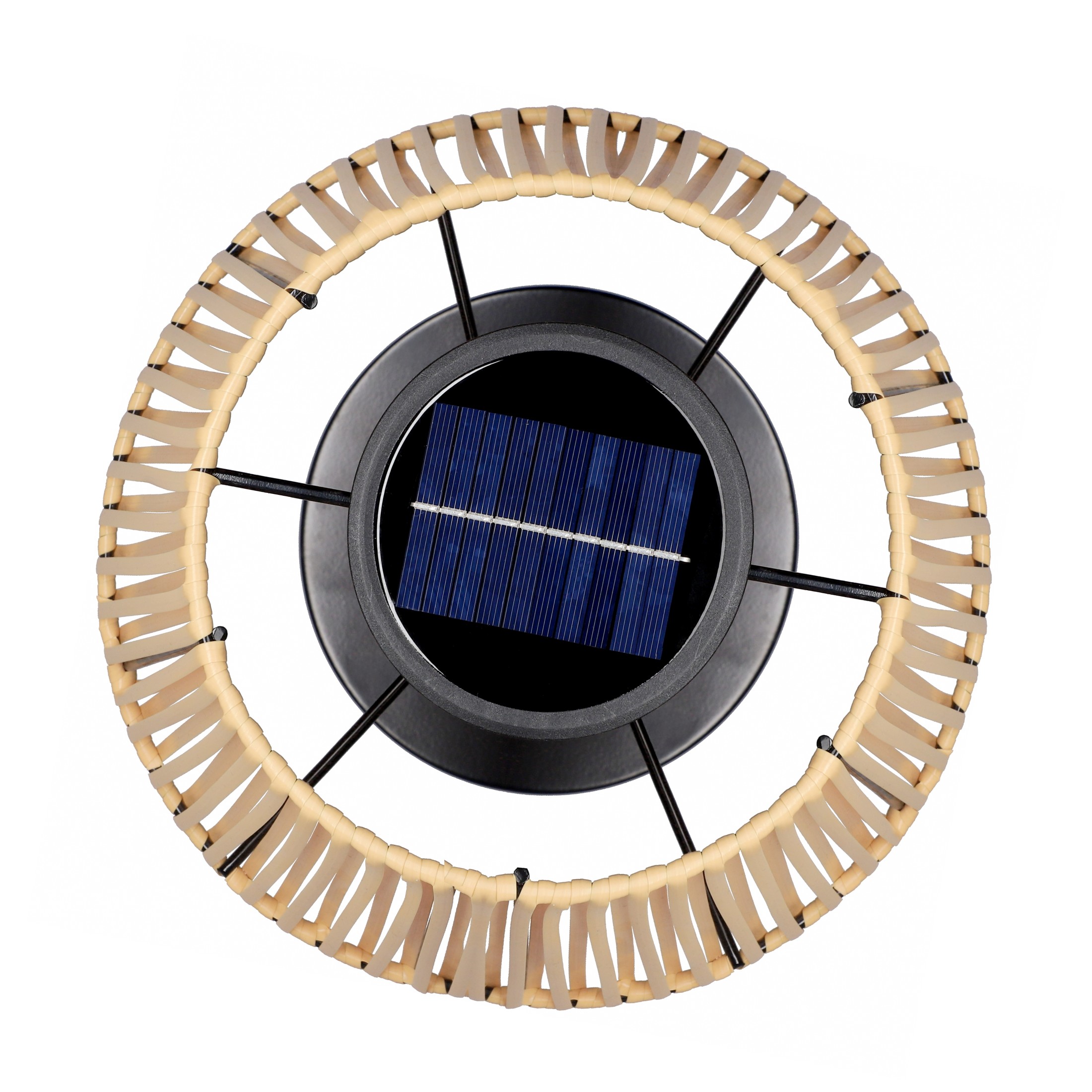 lampka solarna ogrodowa led stojąca zewnętrzna słupek na taras do ogrodu