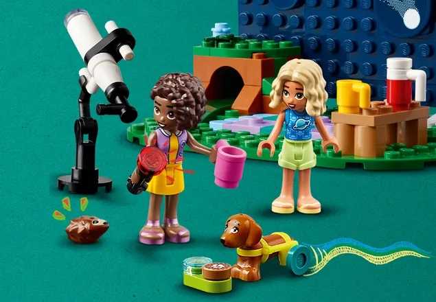 42603 - lego friends - kamper z mobilnym obserwatorium gwiazd