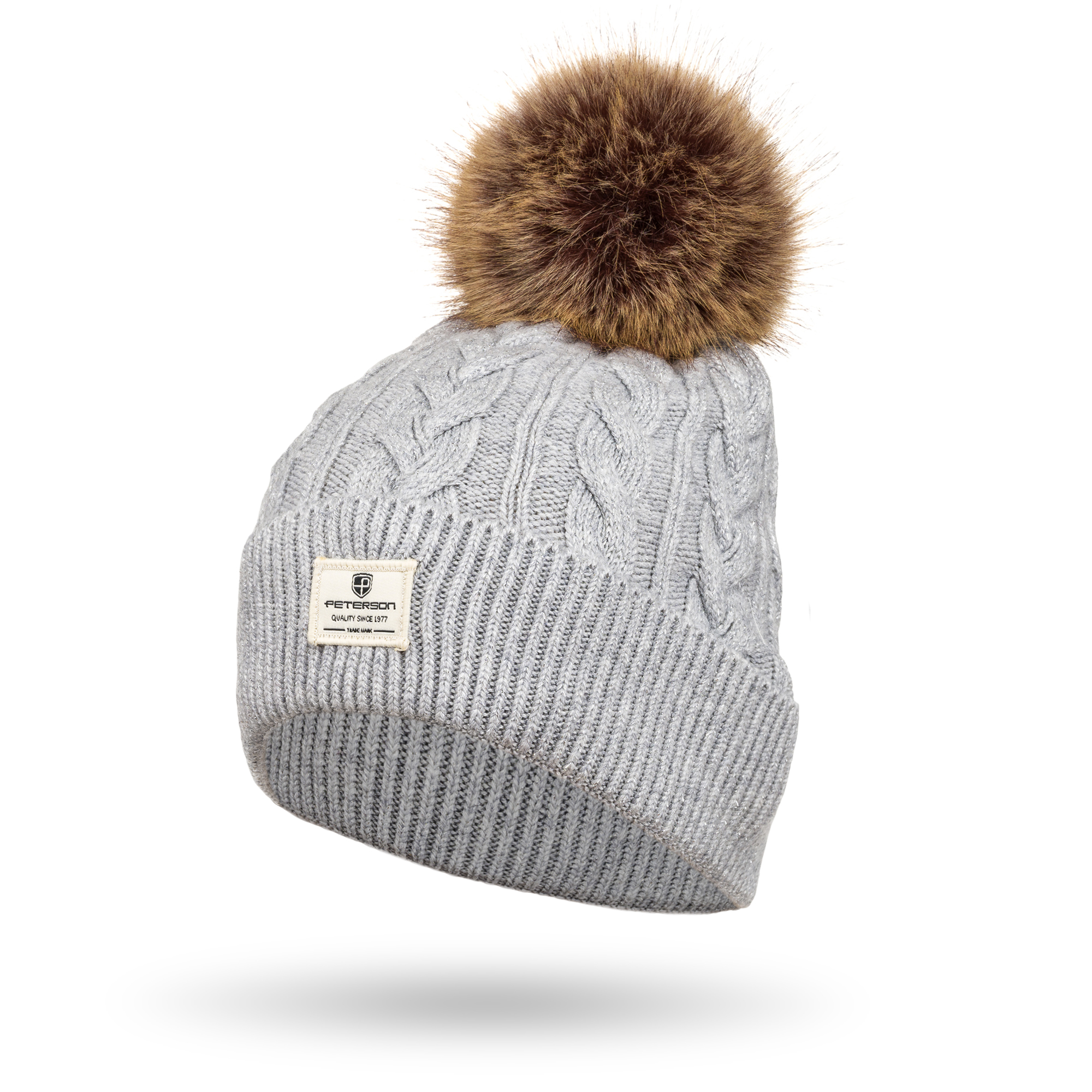 czapka ptn hat-06-7675 grey
