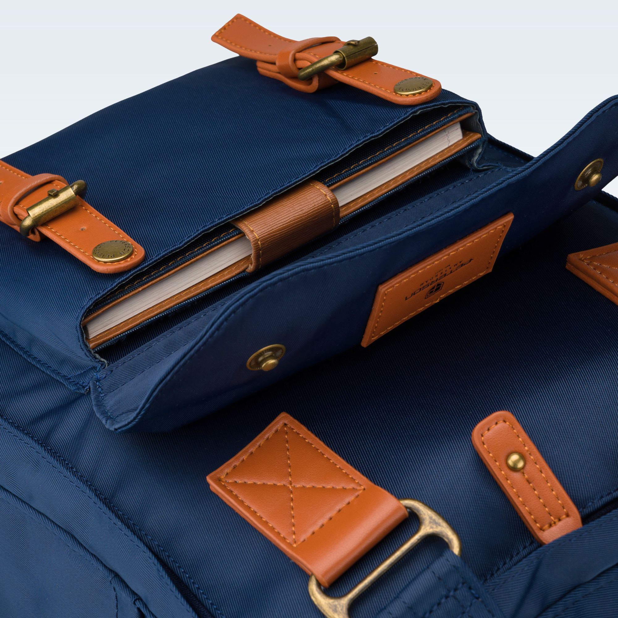 plecak ptn gamma-0374 navy-brown