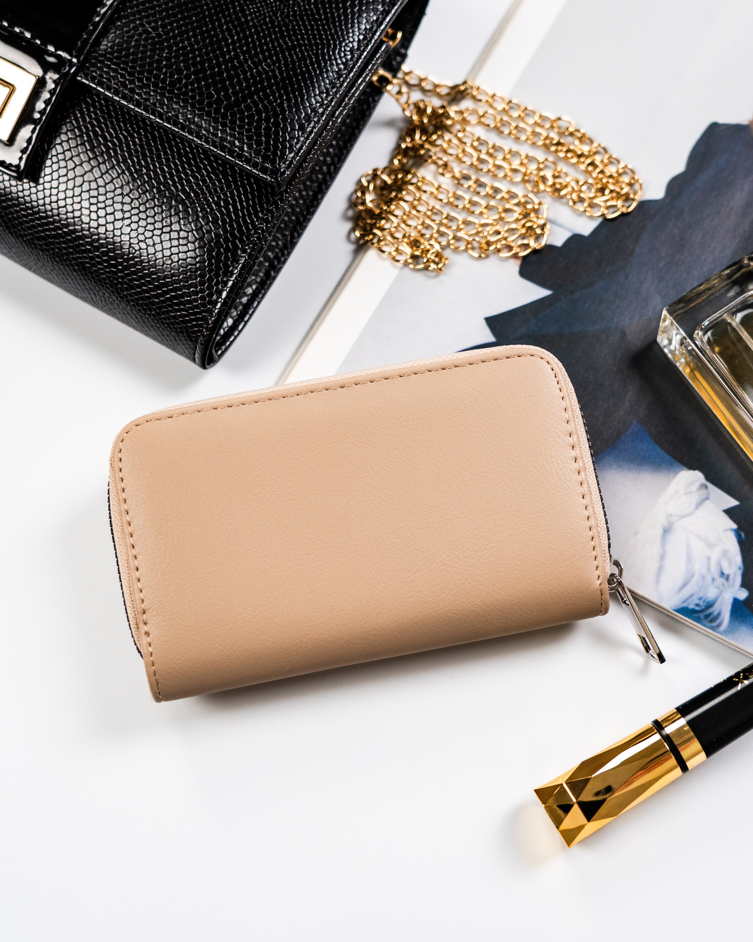 portfel damski pu abt-03-bl-3448 beige