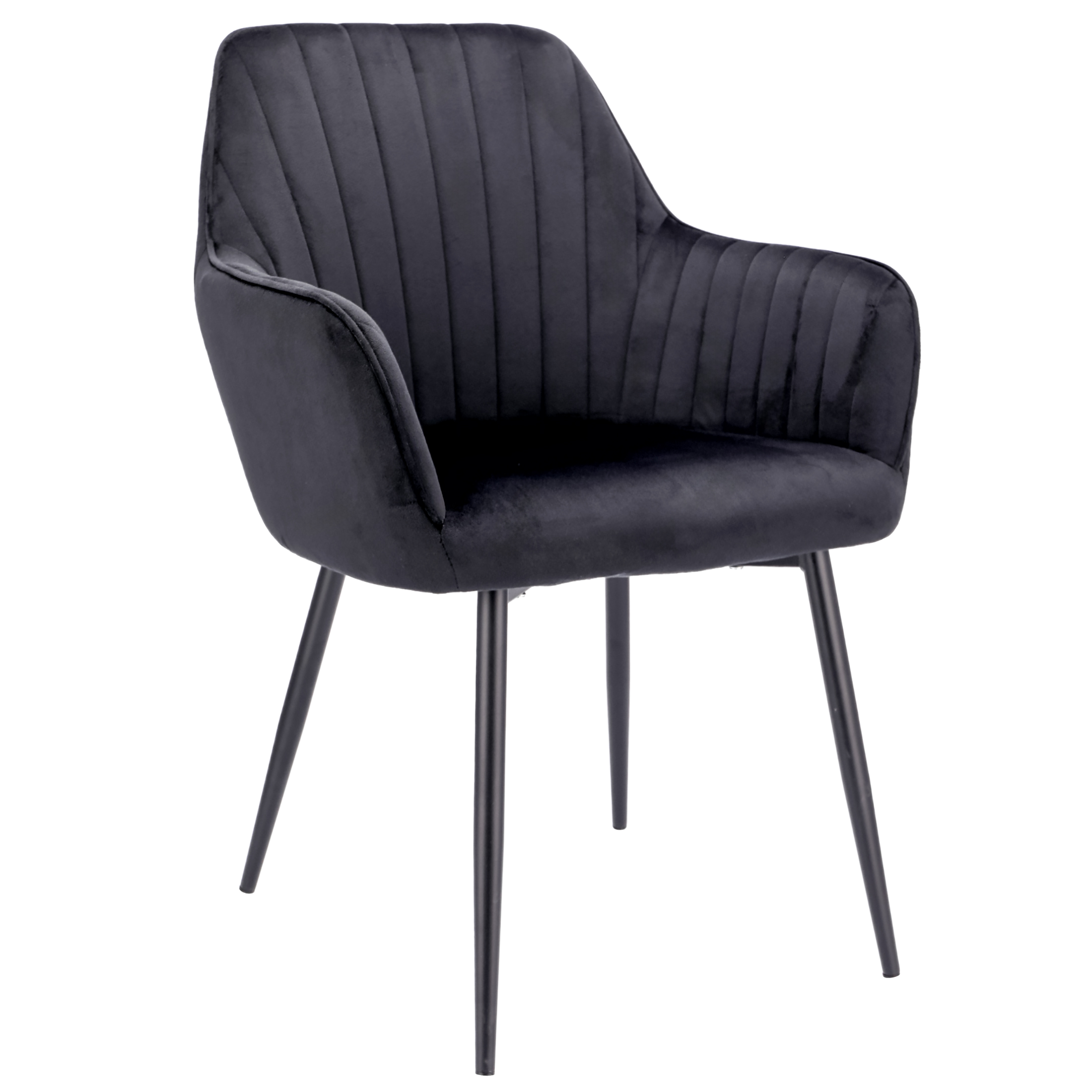 krzesło cora czarne