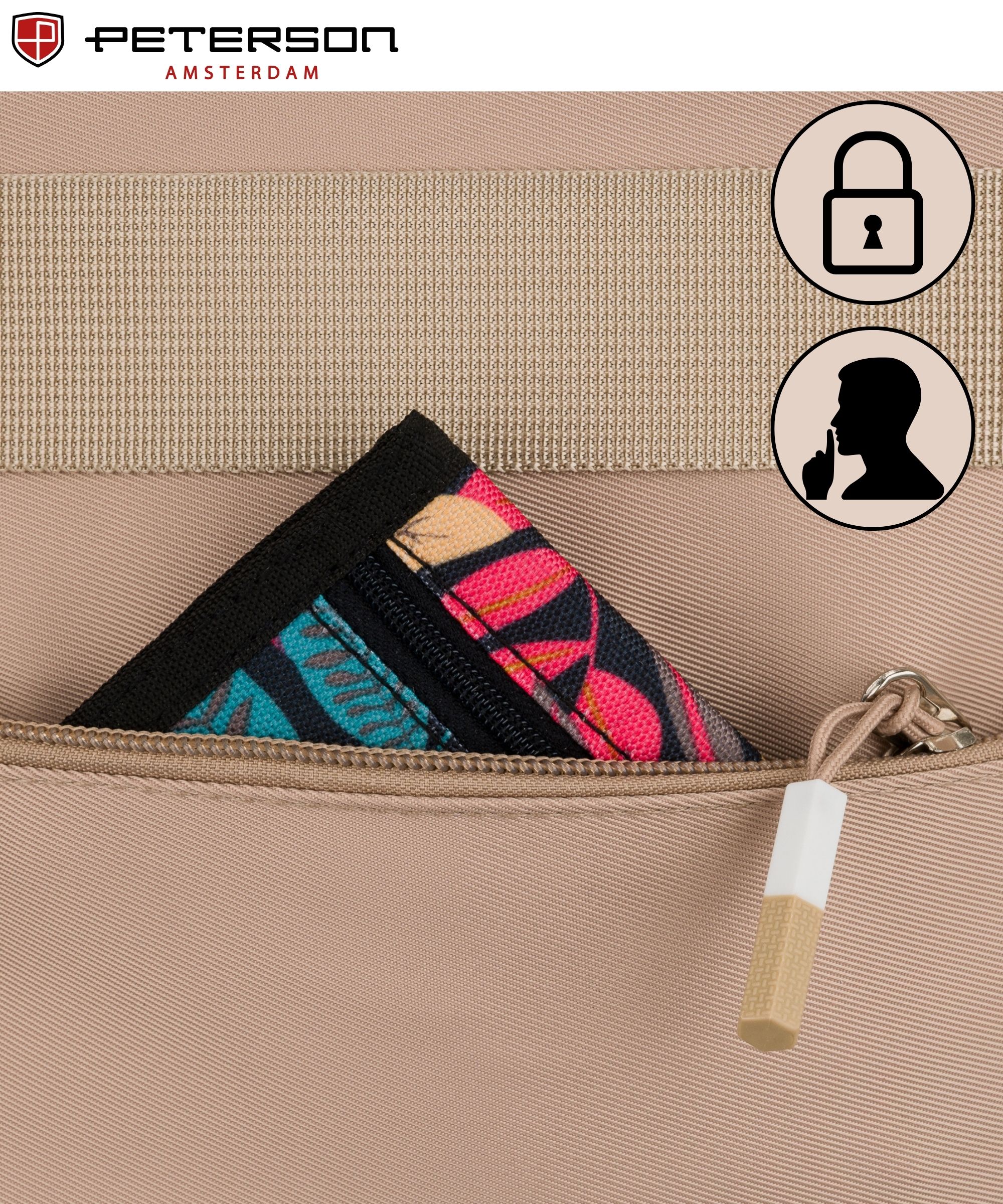 plecak ptn 8610-1341 beige