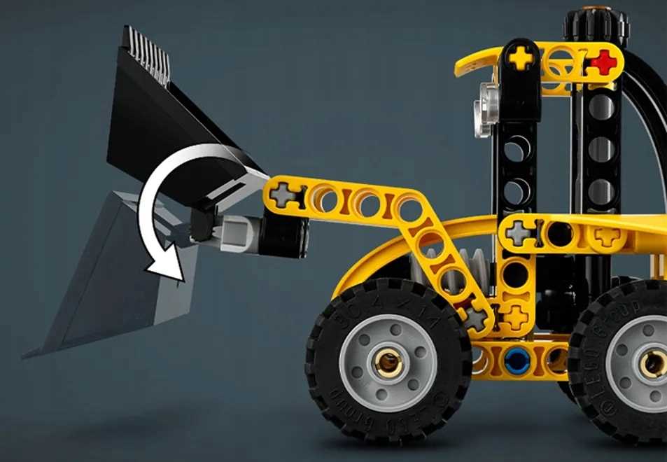 42197 - lego technic - koparko-ładowarka