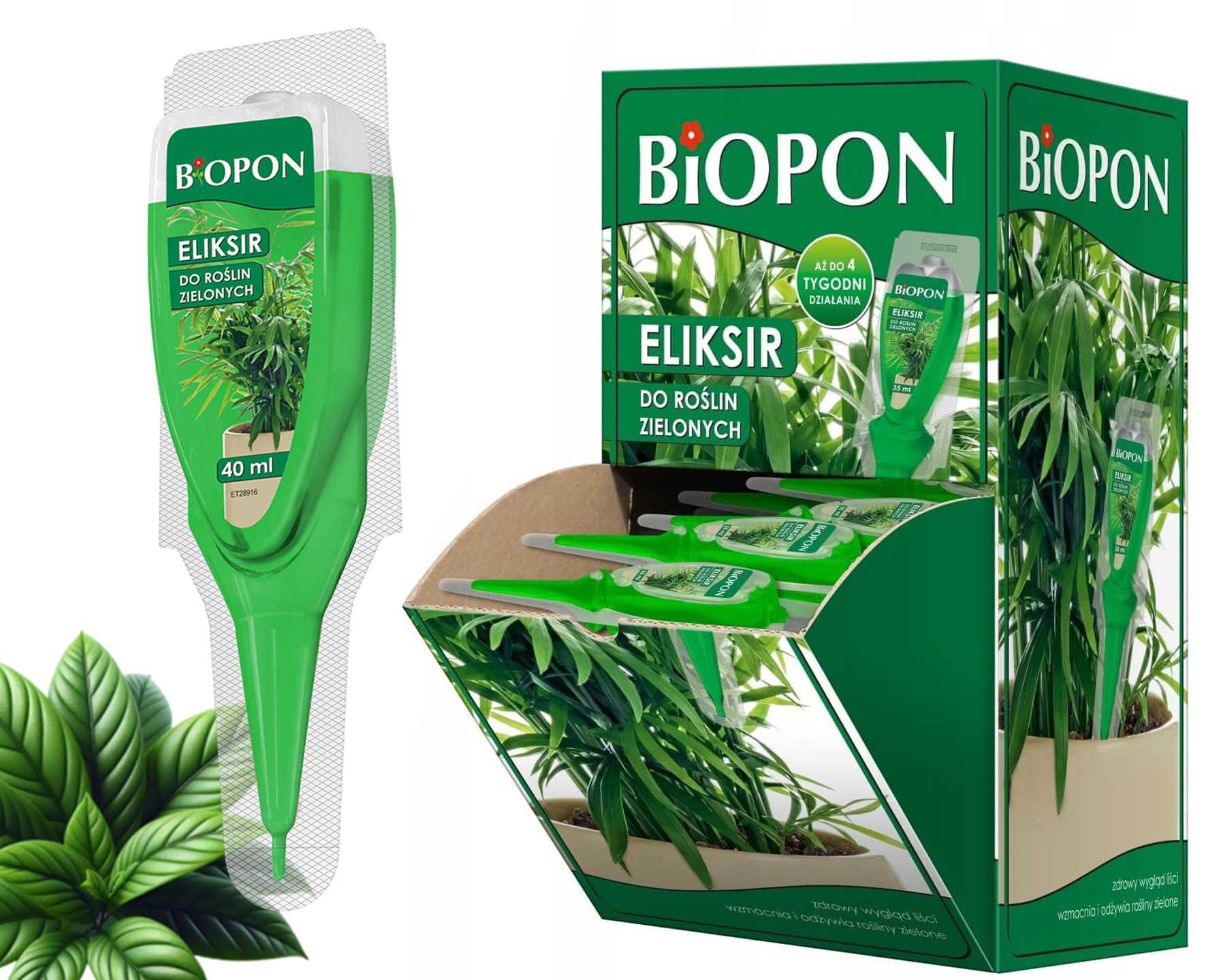 bopon - eliksir do roślin zielonych 40ml - disp - 36 szt.