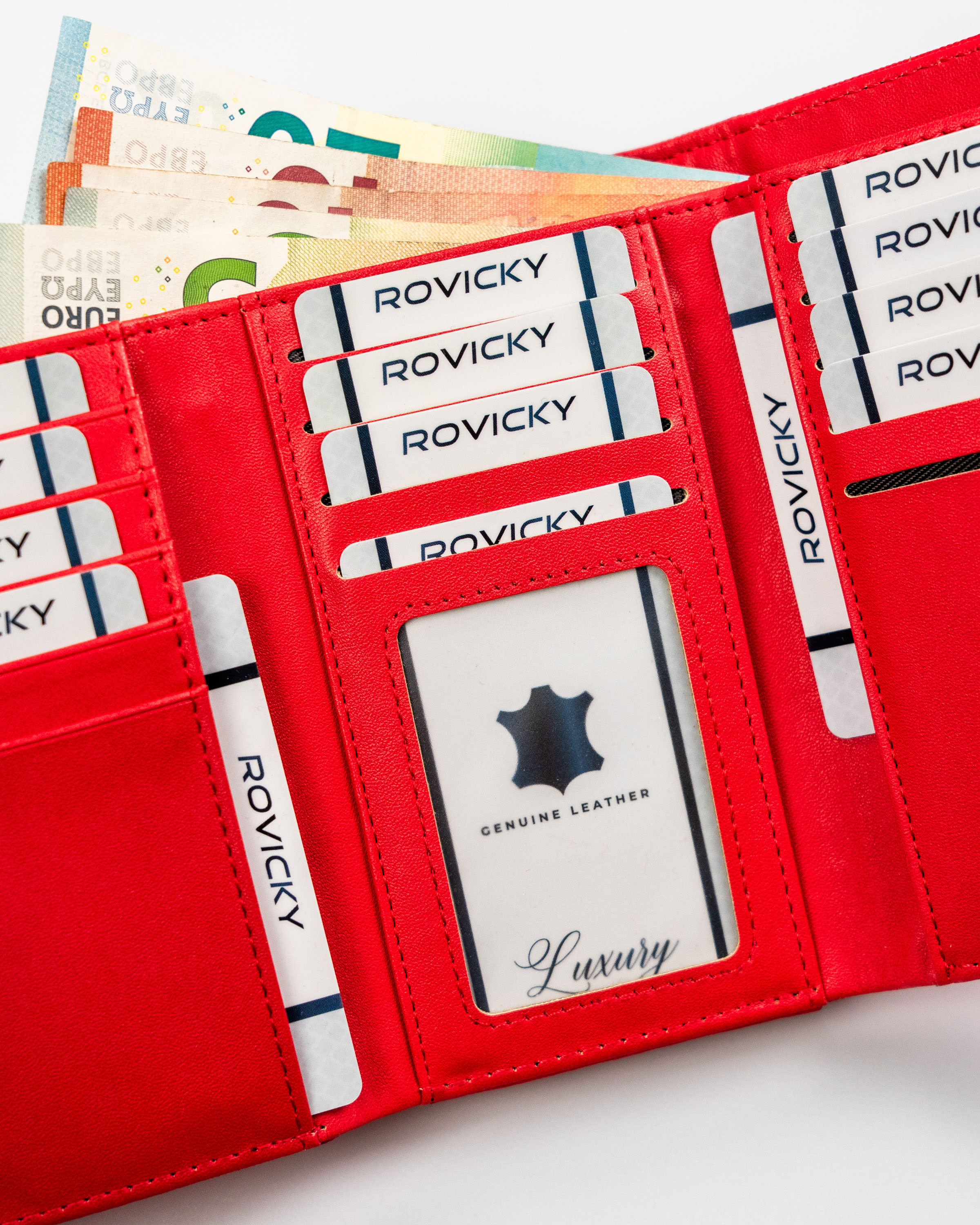 portfel damski pu gd23-sfk-7564 red