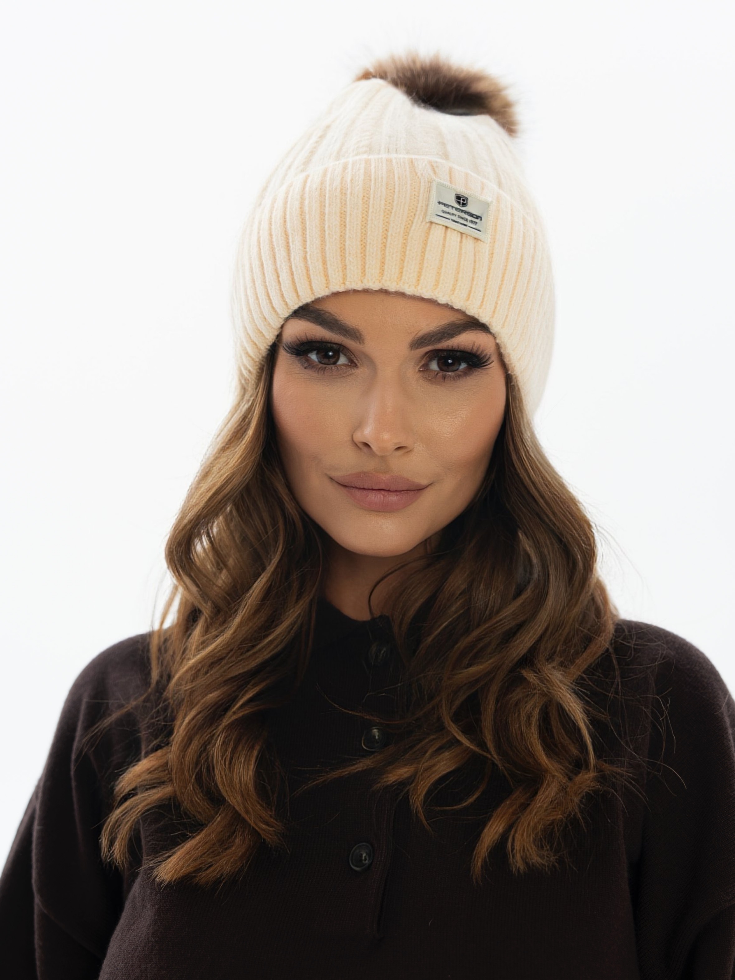 czapka ptn hat-07-7729 beige