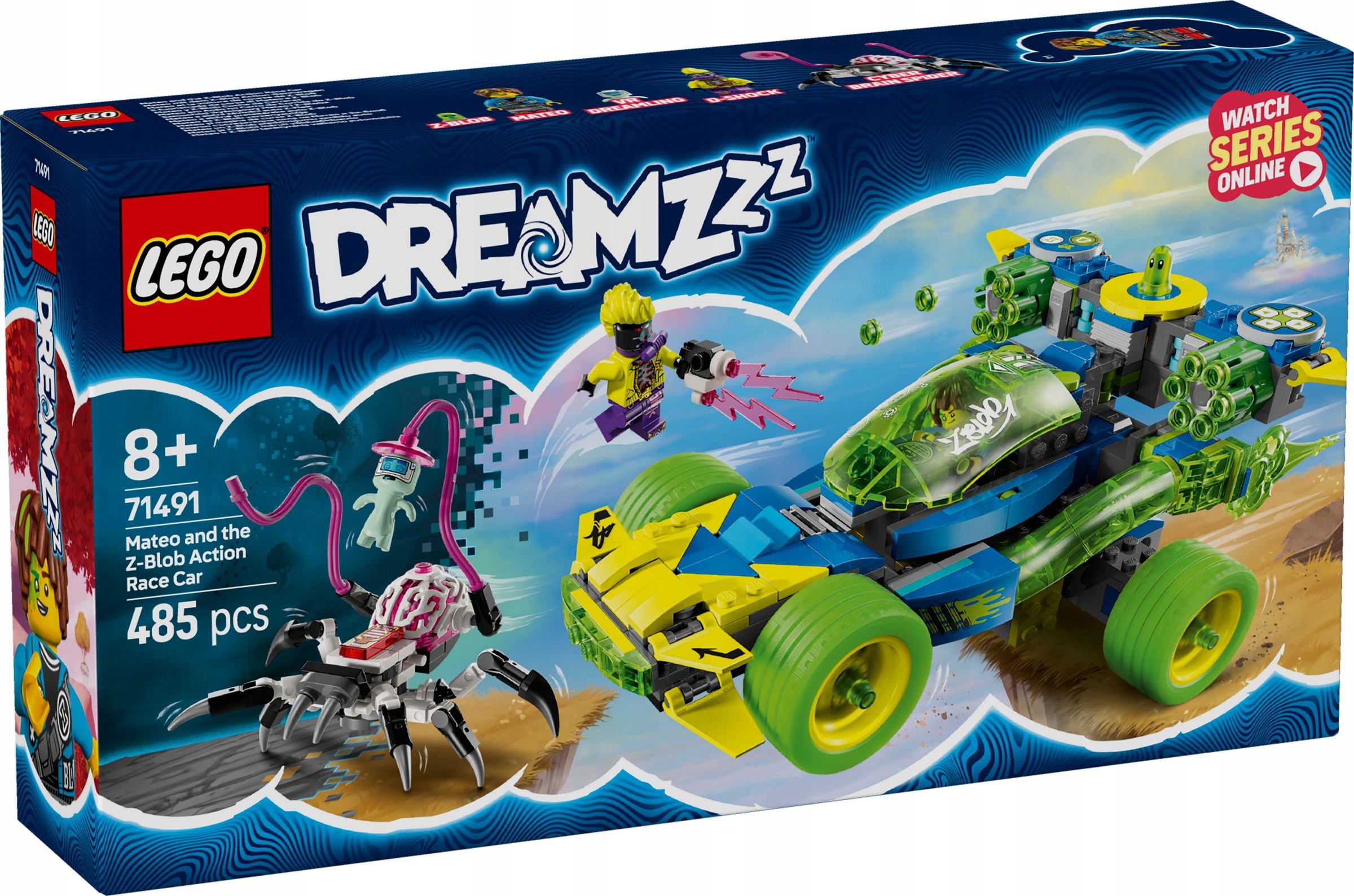 71491 - lego dreamzzz - samochód wyścigowy mateo i z-bloba