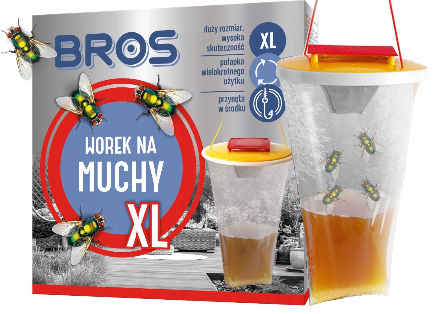 bros - worek na muchy xl