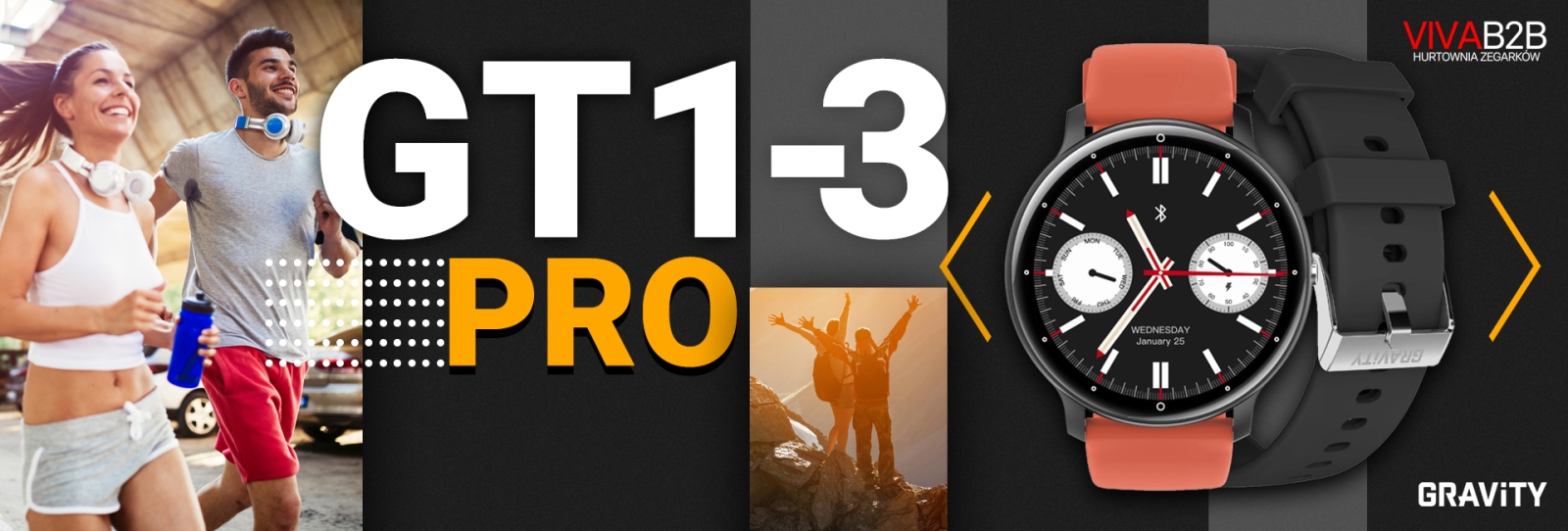 smartwatch gravity gt1-3 pro