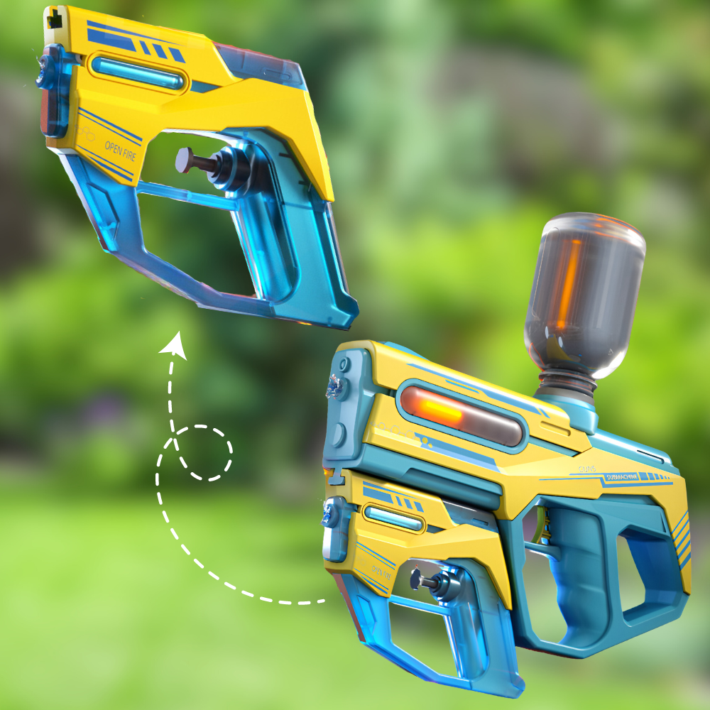 pistolet na wodę elektryczny automatyczny karabin wodny 2w1 akumulator