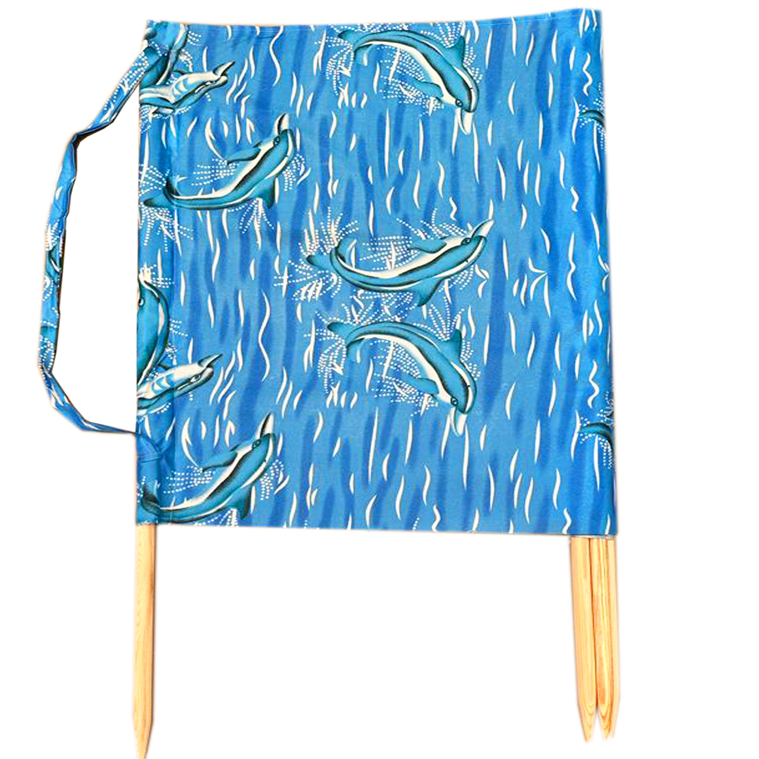 parawan plażowy 5m delfiny