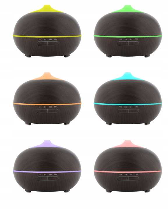 dyfuzor zapachowy - nawilżacz 300ml db - brązowy