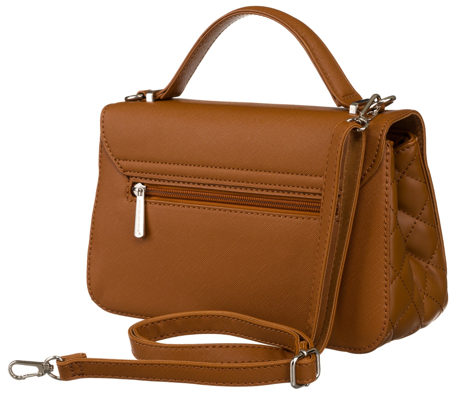 torebka damska 6835-1 cognac