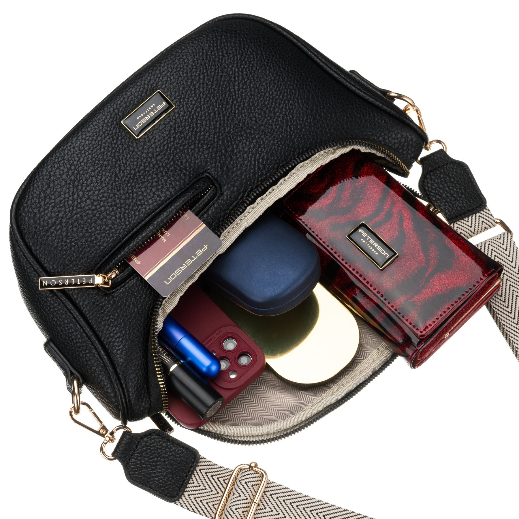 saszetka pu ptn mis-04-3612 black