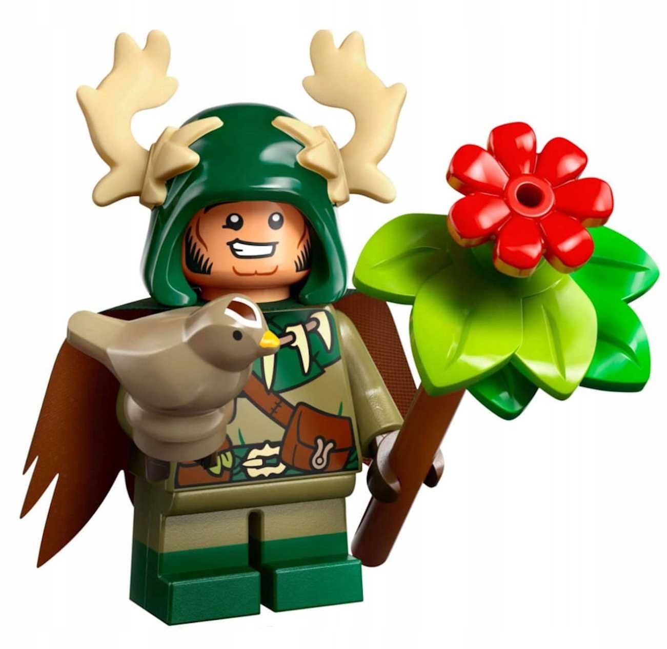 71047 - lego minifigures - niziołek druid - dungeons & dragons