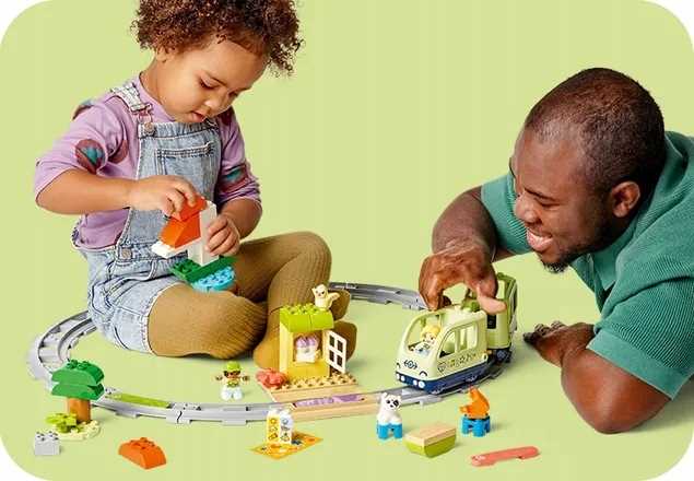 10427 - lego duplo - przygoda z interaktywnym pociągiem