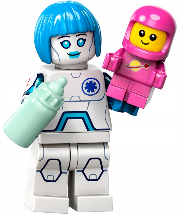 71046 - lego minifigures - android-pielęgniarka col26-6 / kosmos seria 26