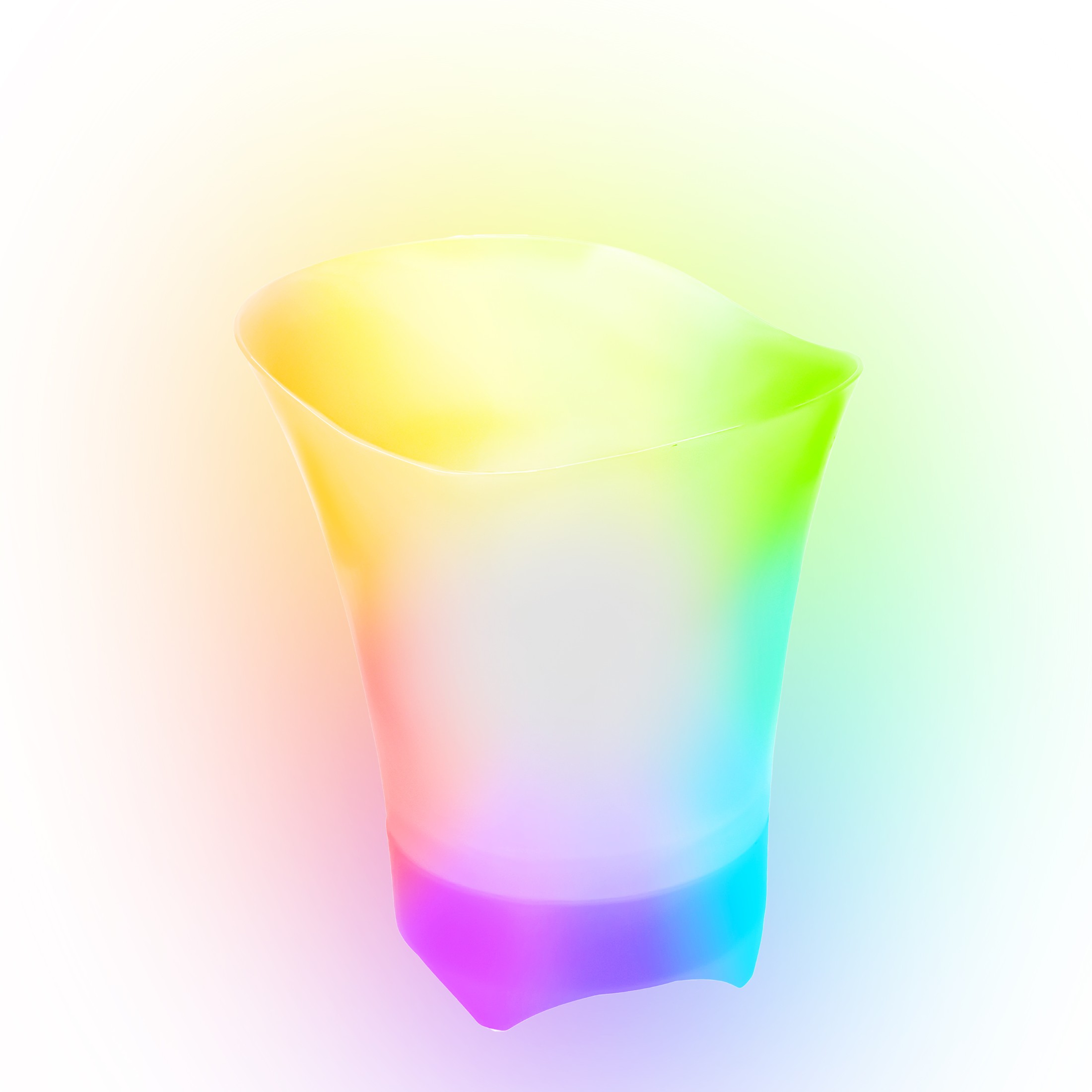 pojemnik wiaderko na lód rgb z oświetleniem led cooler 5l głośnik bluetooth