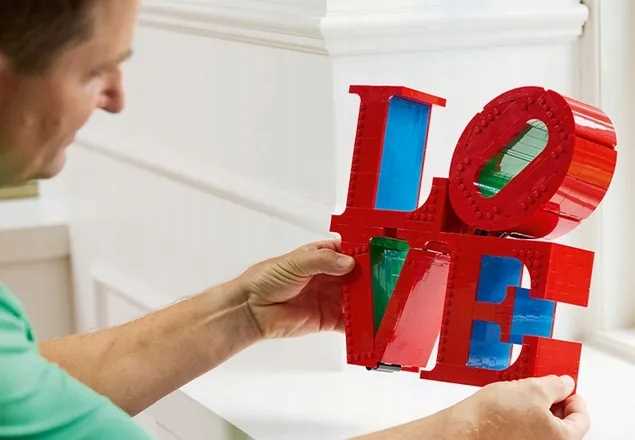 31214 - lego art - love