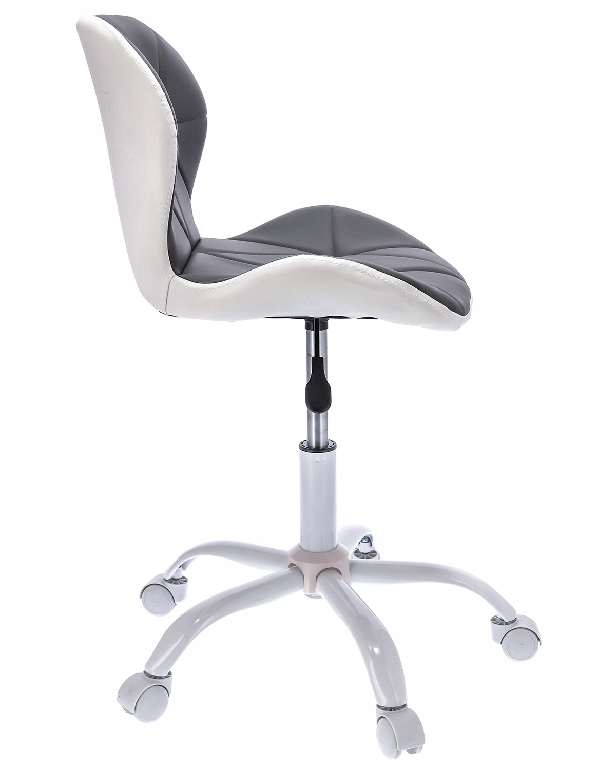 krzesło endo ekoskóra szaro-białe (nowy kod)