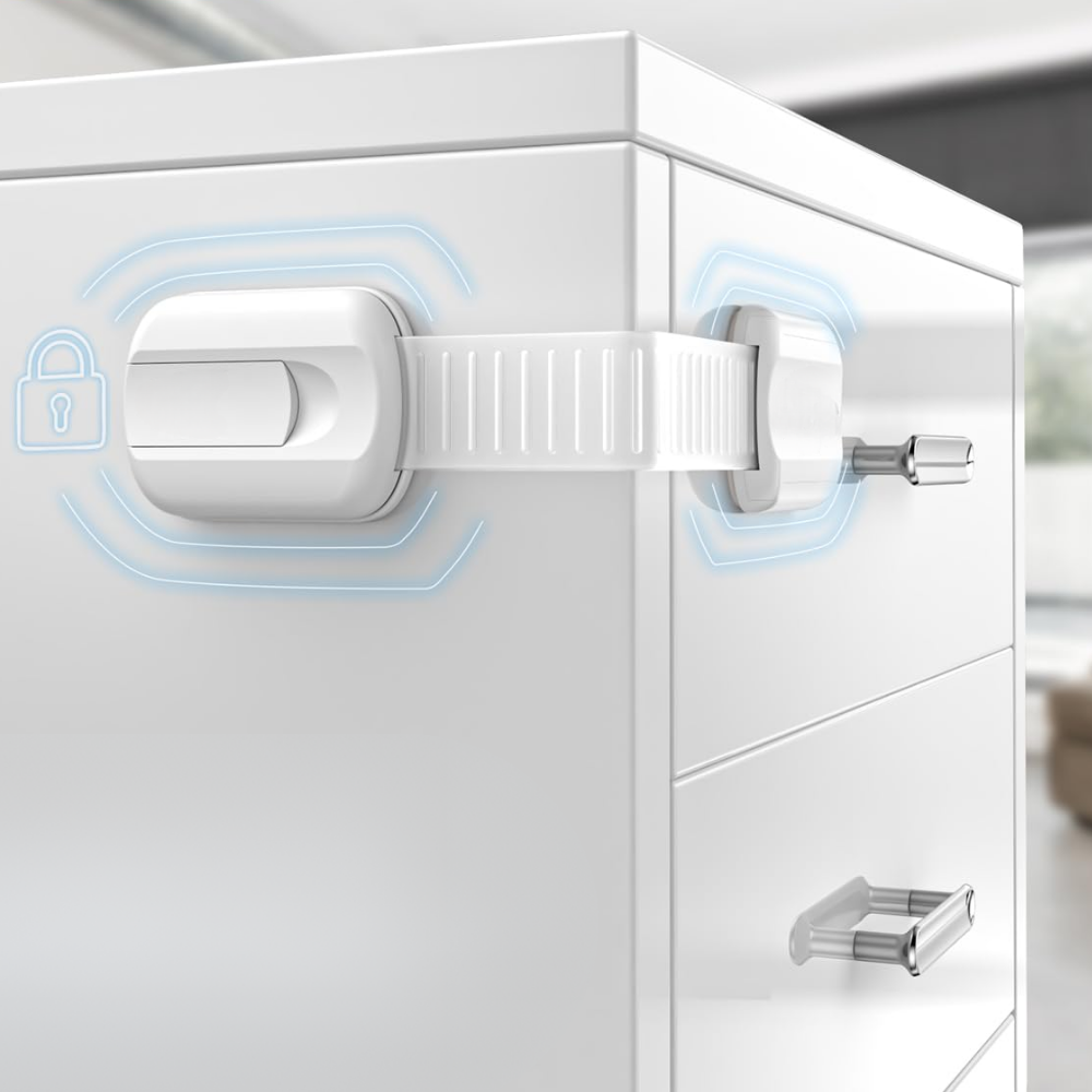 zabezpieczenia szafek blokada szuflad mebli drzwi przed dziećmi mocna