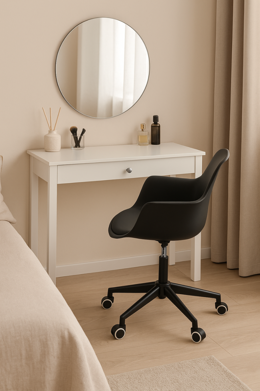 krzesło inez czarne