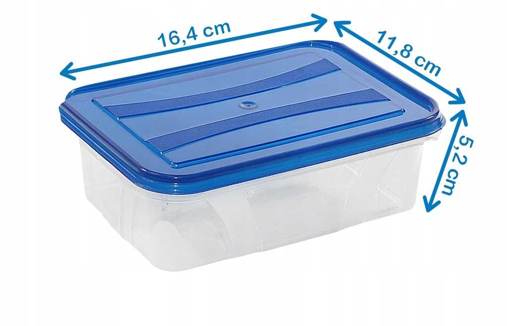 pojemnik master food 0,7l - tp niebieski