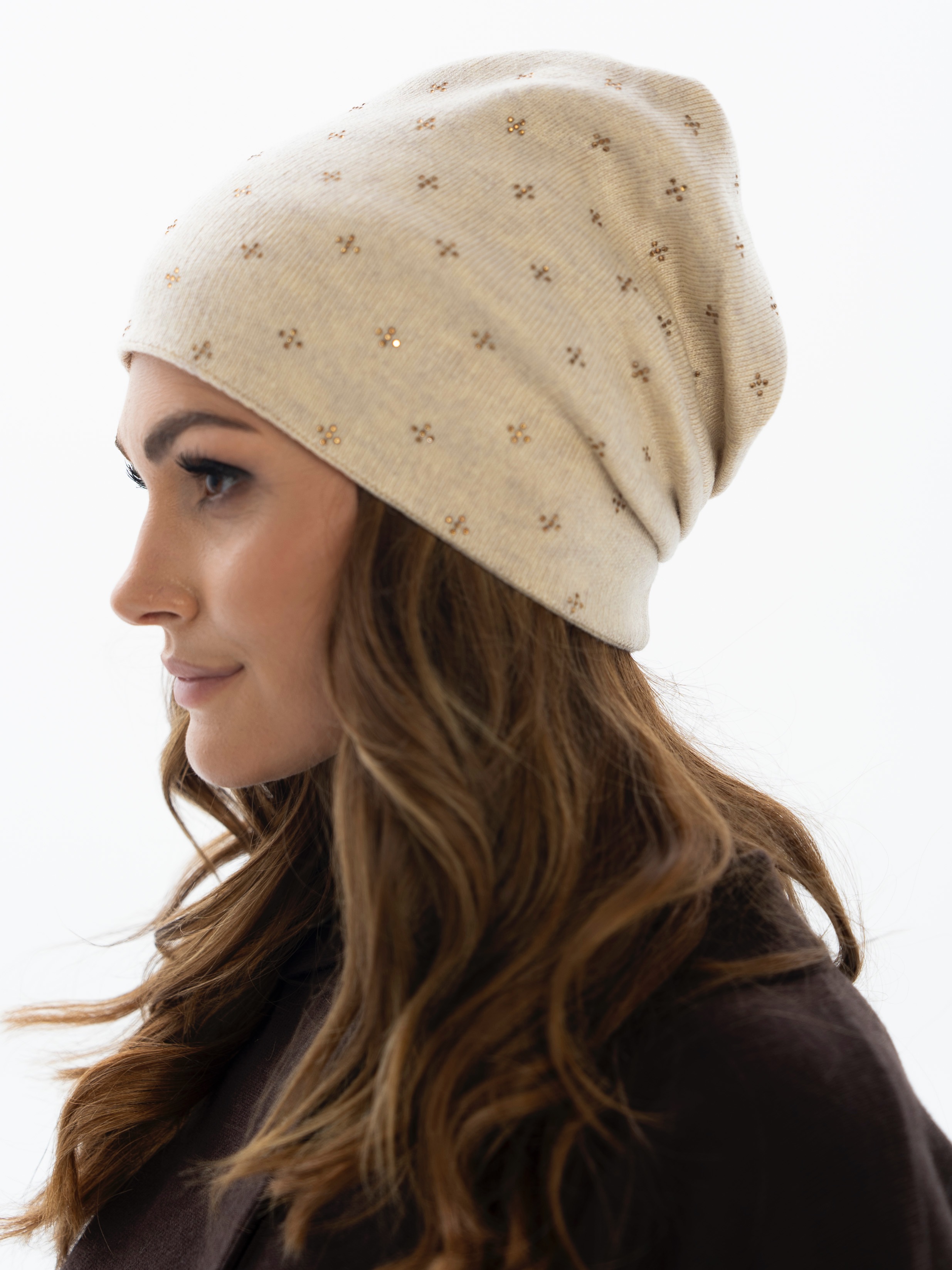 czapka ptn hat-04-7606 beige