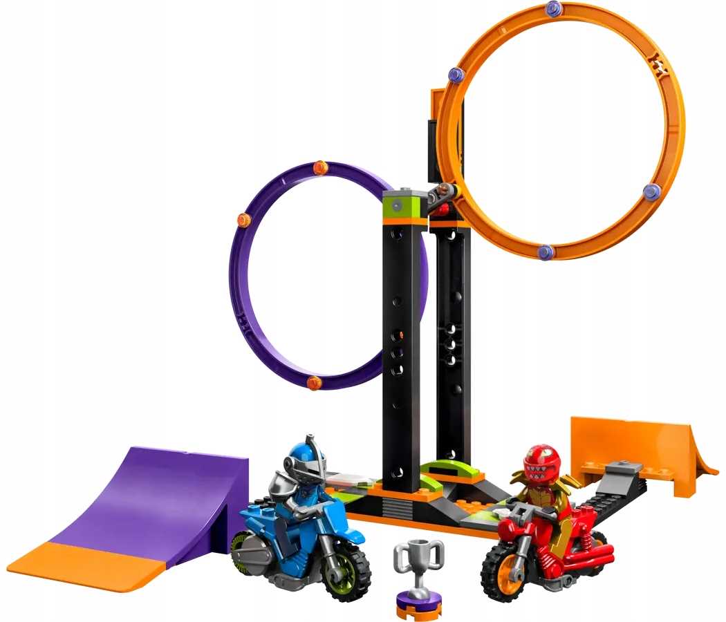 60360 - lego city - wyzwanie kaskaderskie - obracające się okręgi