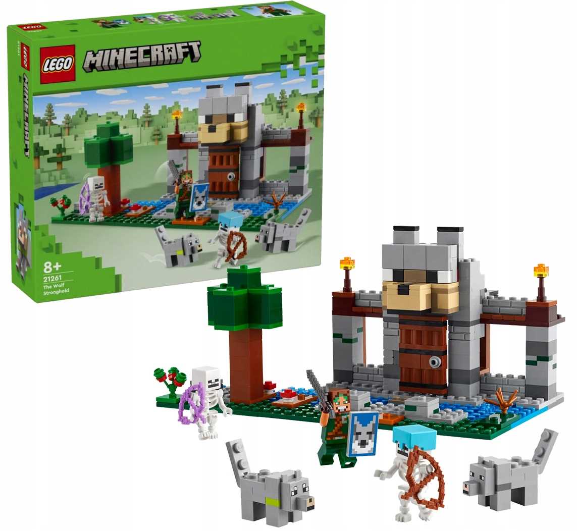 21261 - lego minecraft - wilcza twierdza