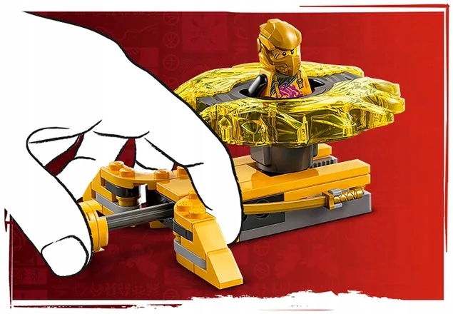 71826 - lego ninjago - smocze spinjitzu — zestaw bitewny