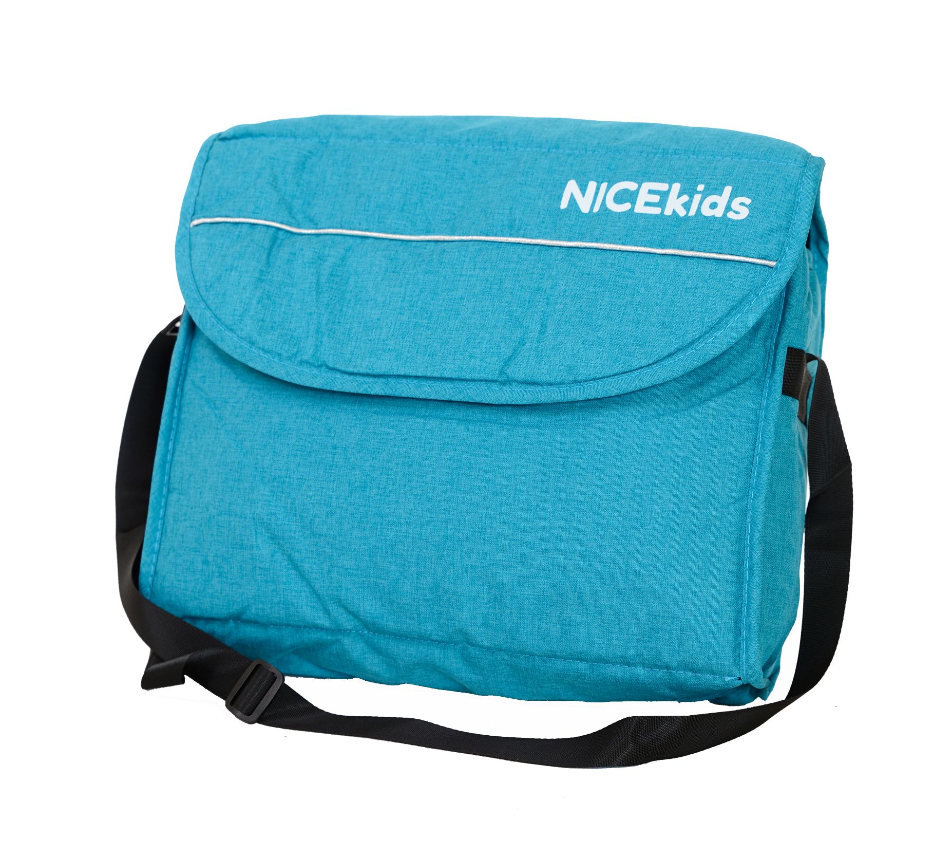 wózek dla dzieci aluminiowy 3w1 508 nicekids seledynowo czarny