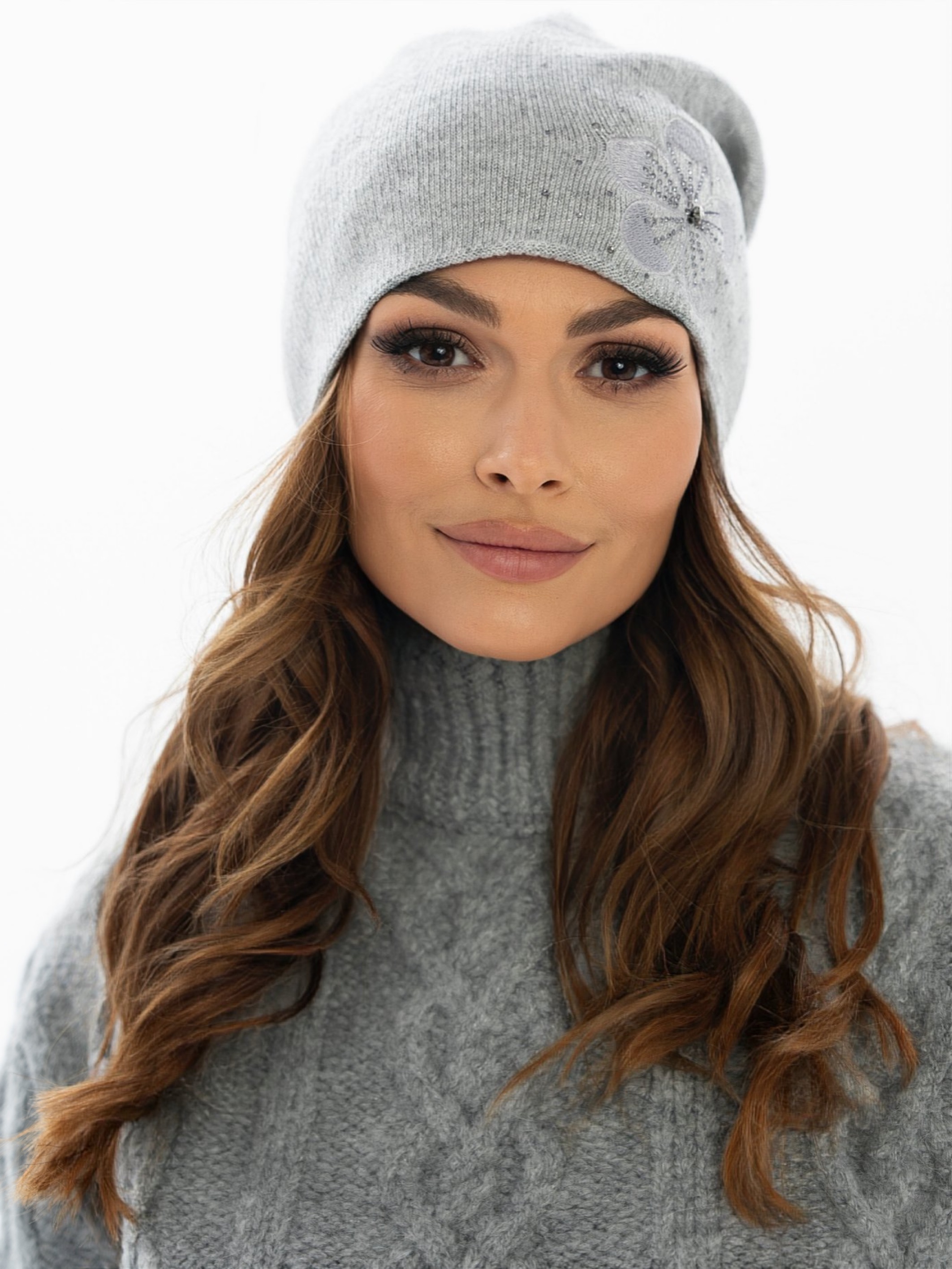 czapka ptn hat-02-7514 grey
