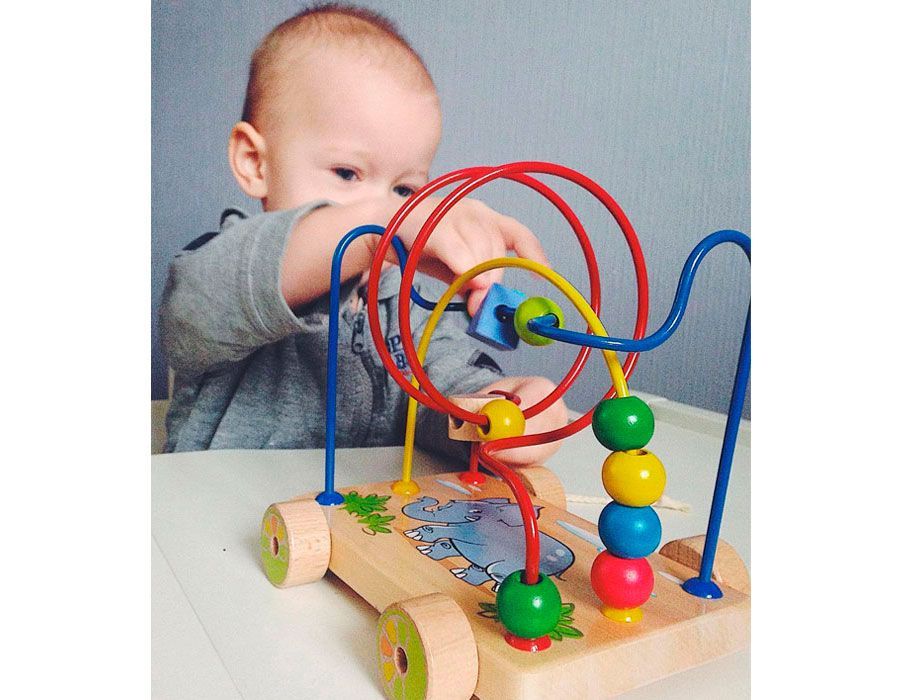 labirynt na kołach słoń d036