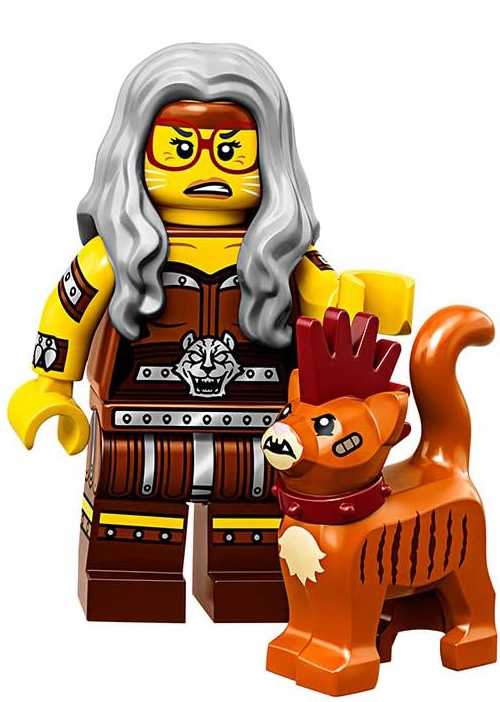 71023 - lego minifigures - sherry scratchen-post i scarfield - the lego
