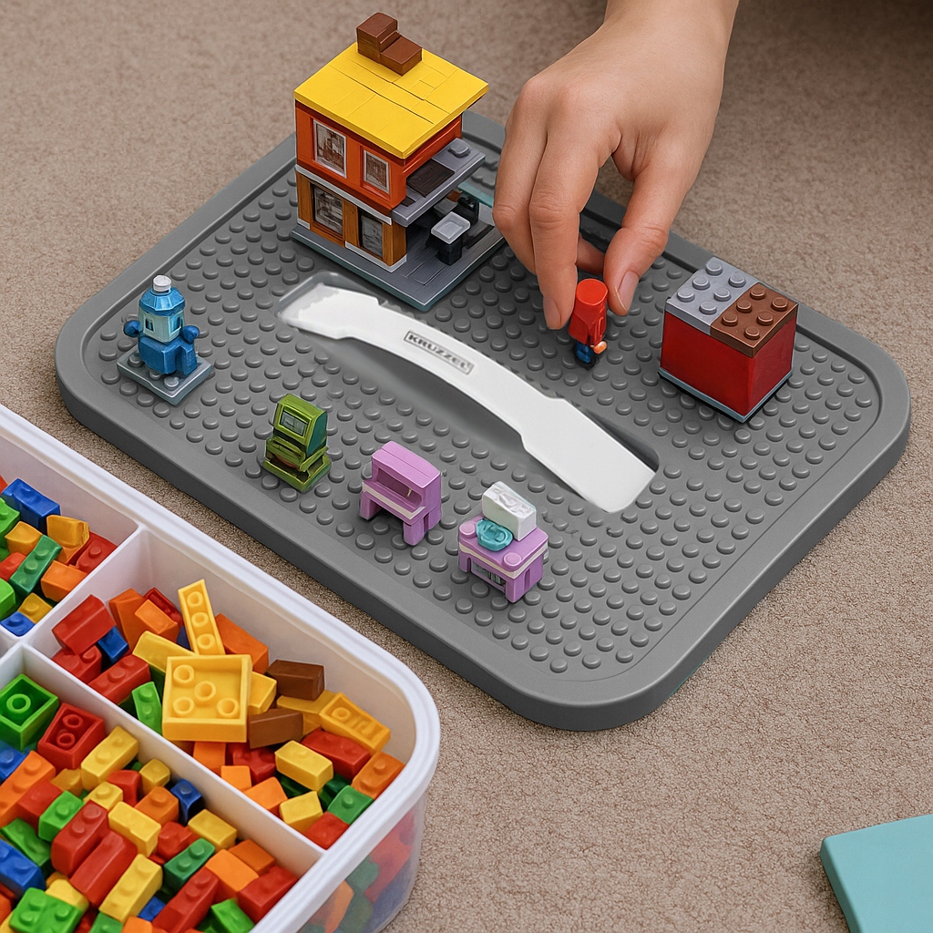 pudełko na klocki- 5 poziomów 35l kruzzel 25759