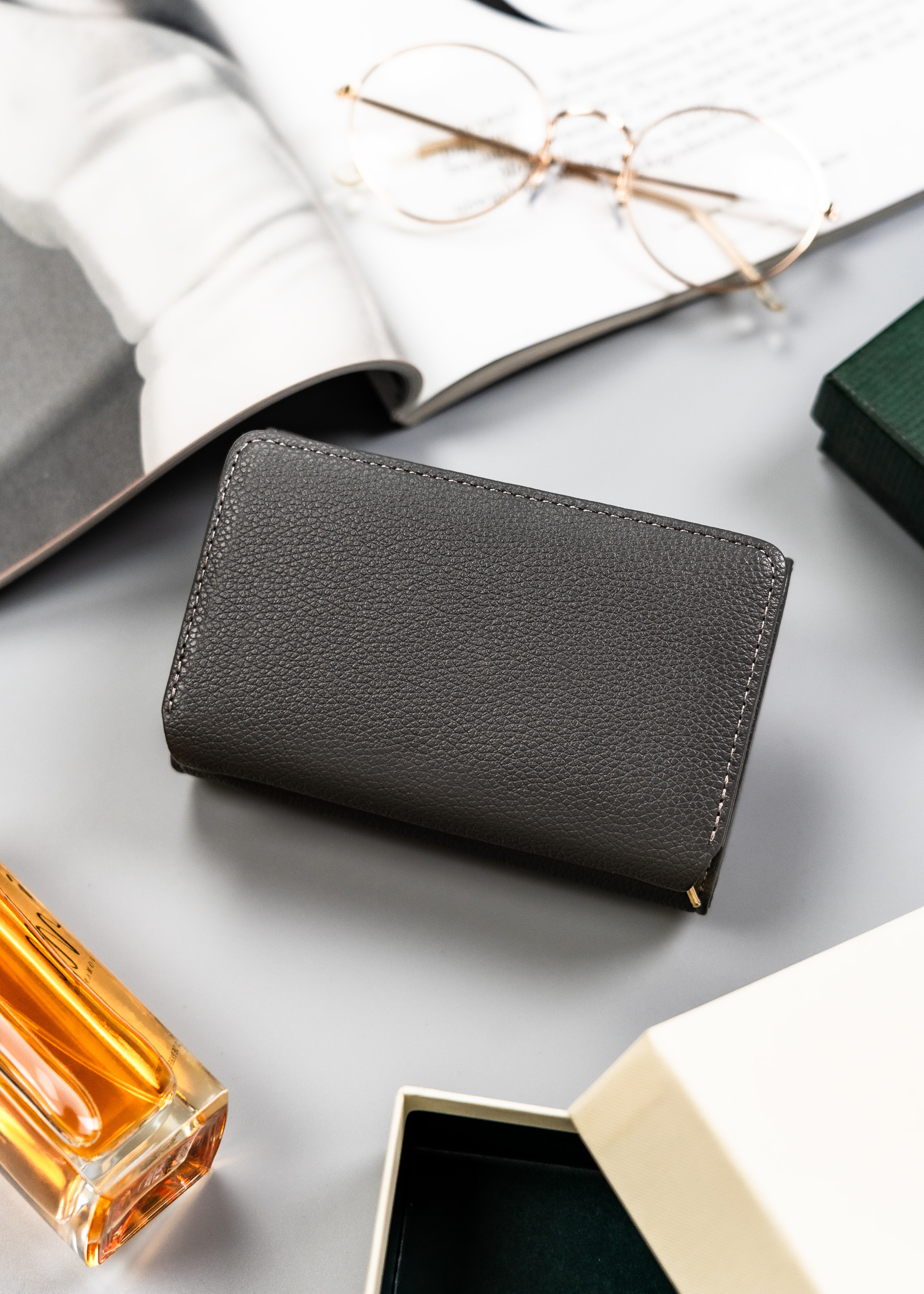 portfel damski pu pp-sf-1077-a-bl-1666 gray