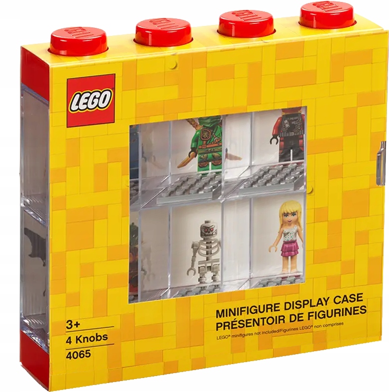 4065 - lego - witryna czerwona na 8 minifigurek
