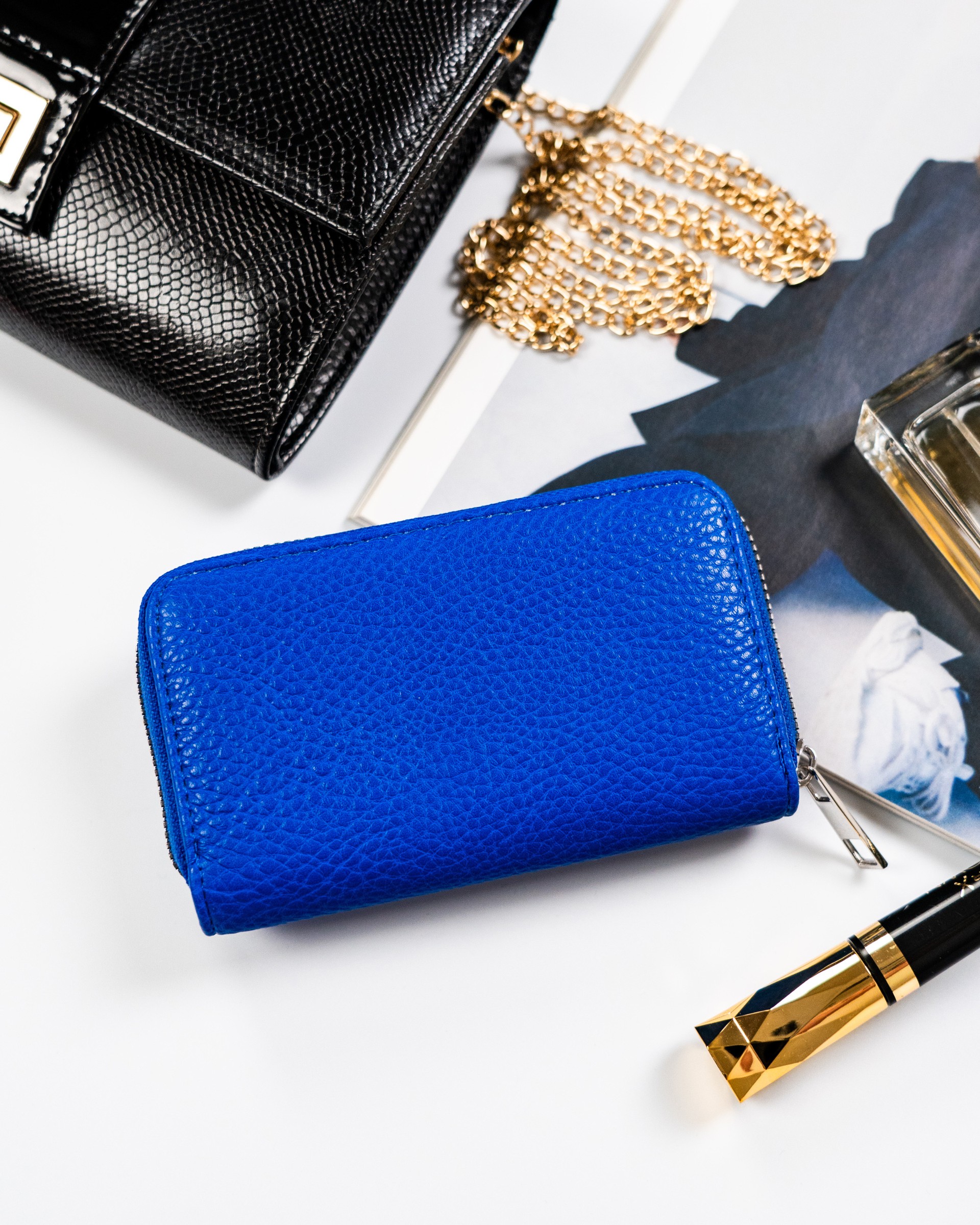 portfel damski pu abt-01-bl-3363 blue