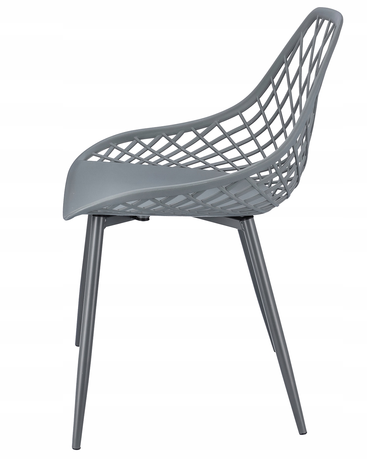 krzesło aranda szare + nogi kolor