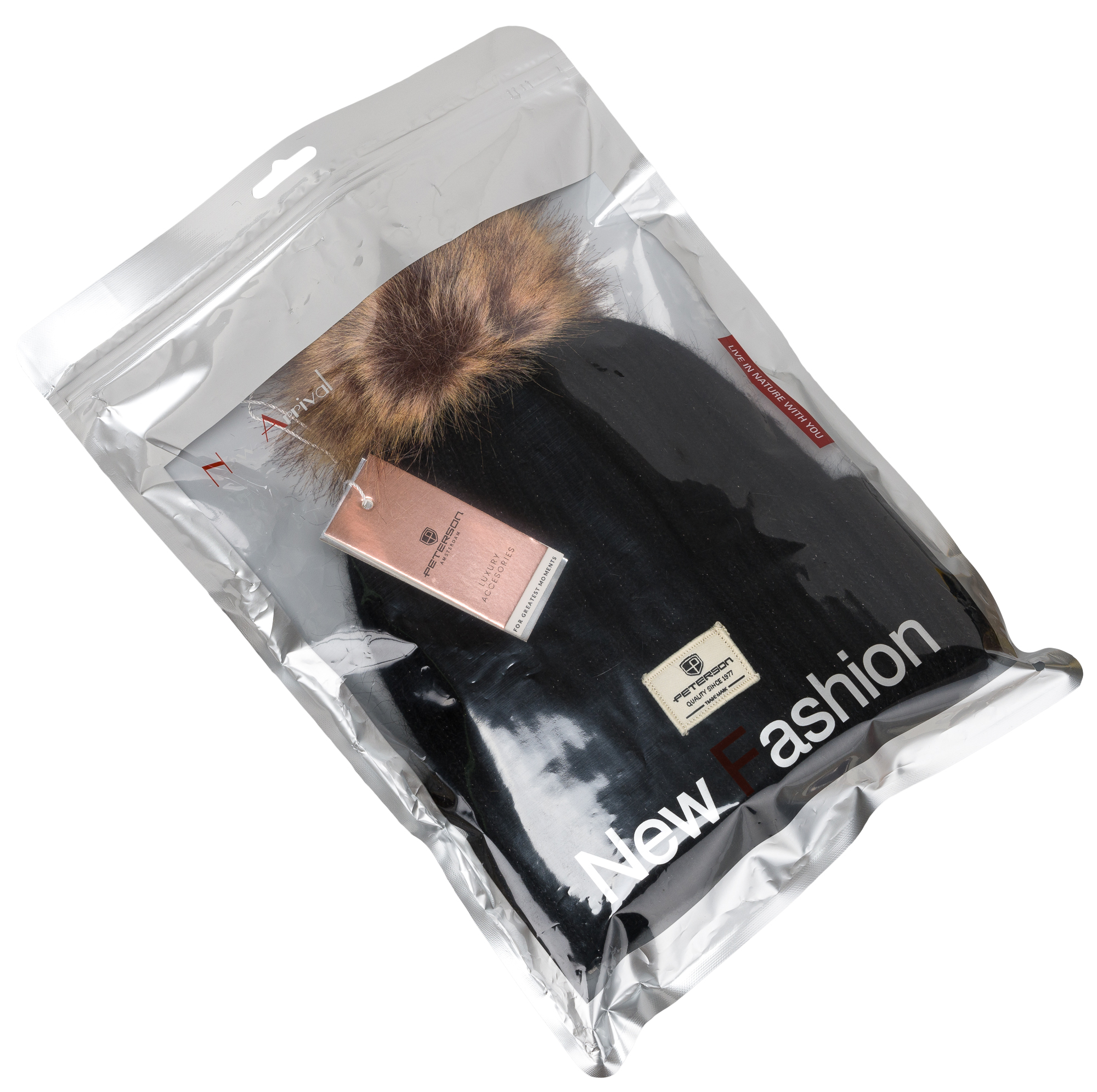 czapka ptn hat-08-7736 black