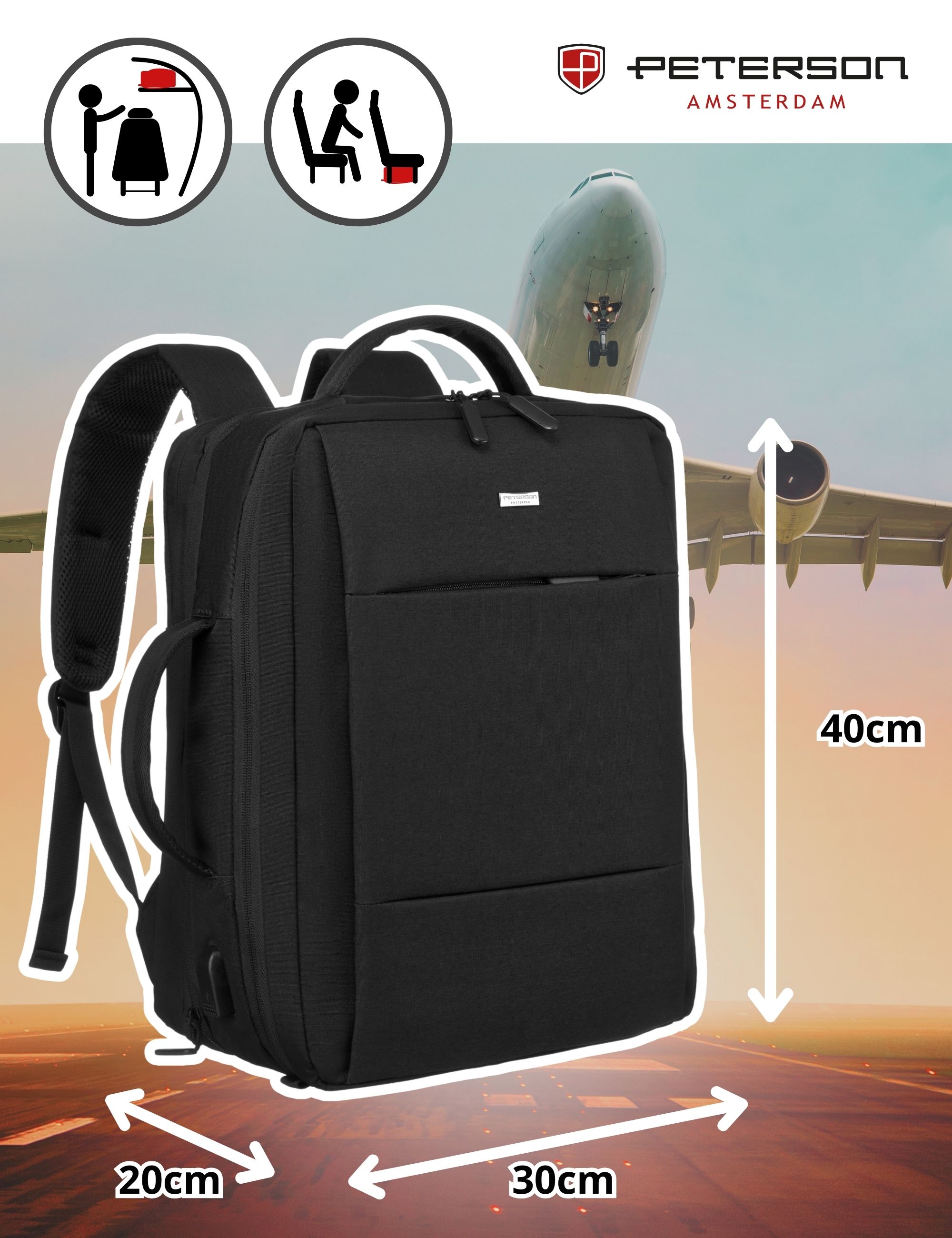 plecak ptn 77705-8209 black