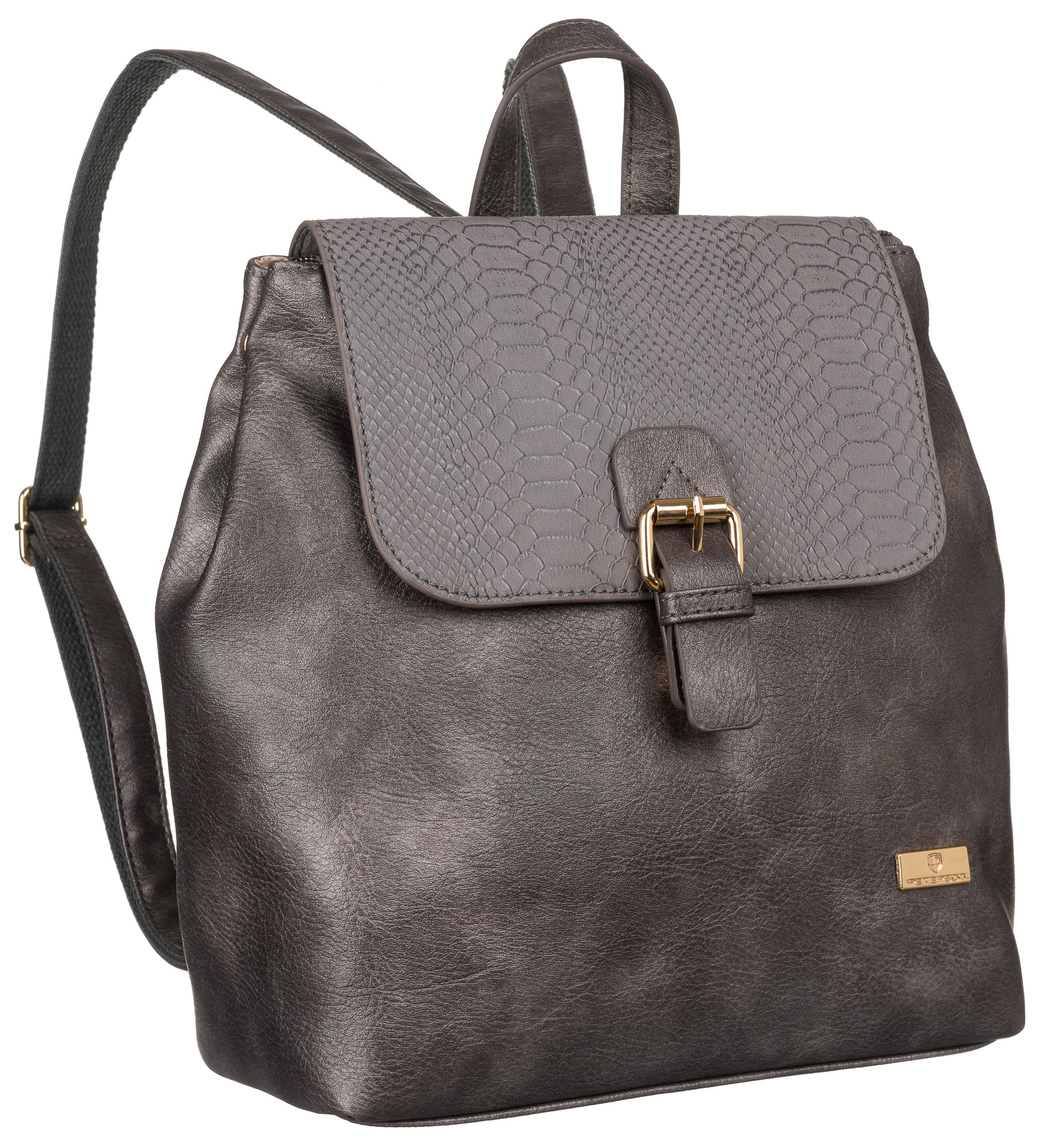 plecak pu ptn  ptn cp112386-a dark grey