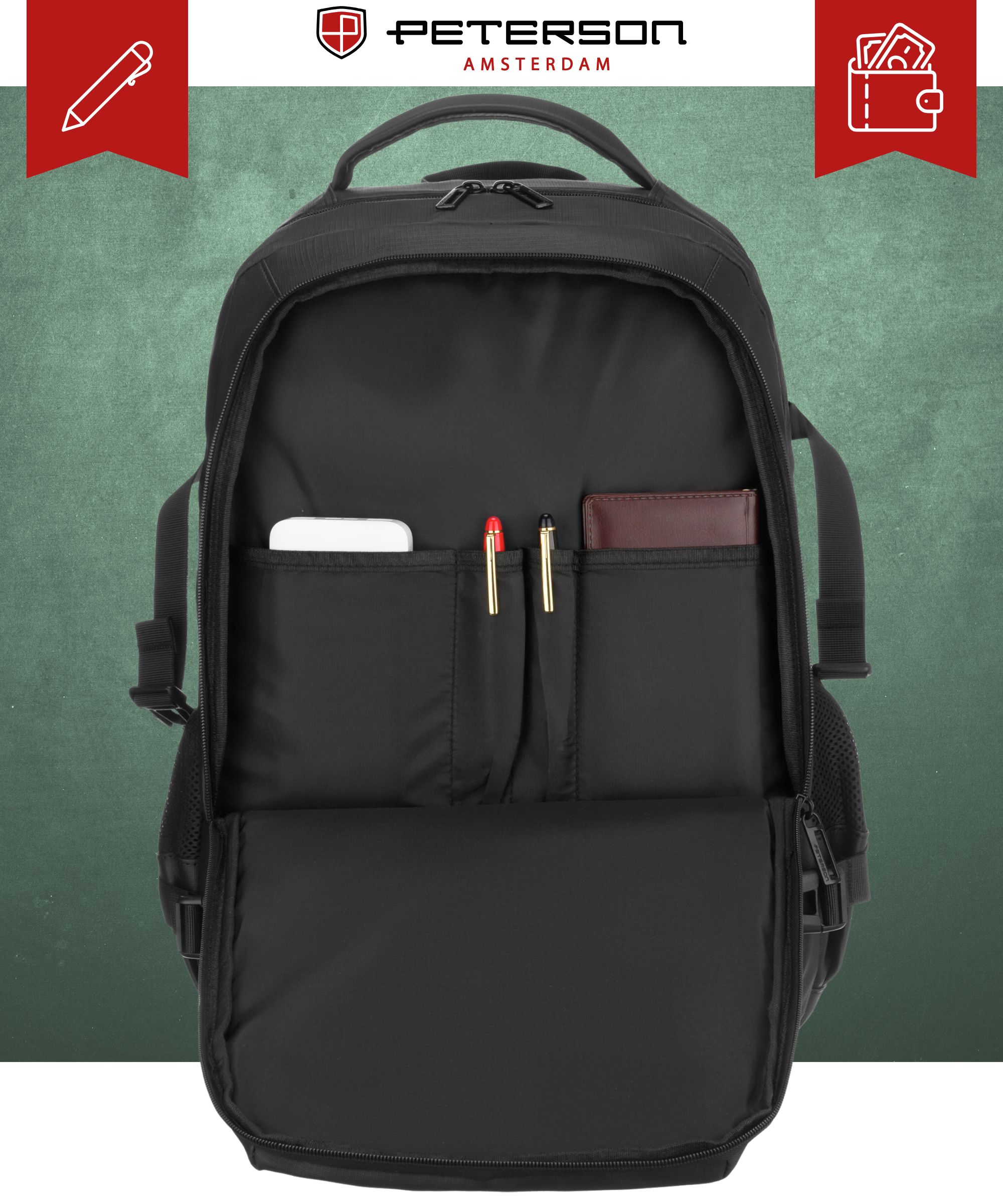 plecak ptn hy242-7048 black